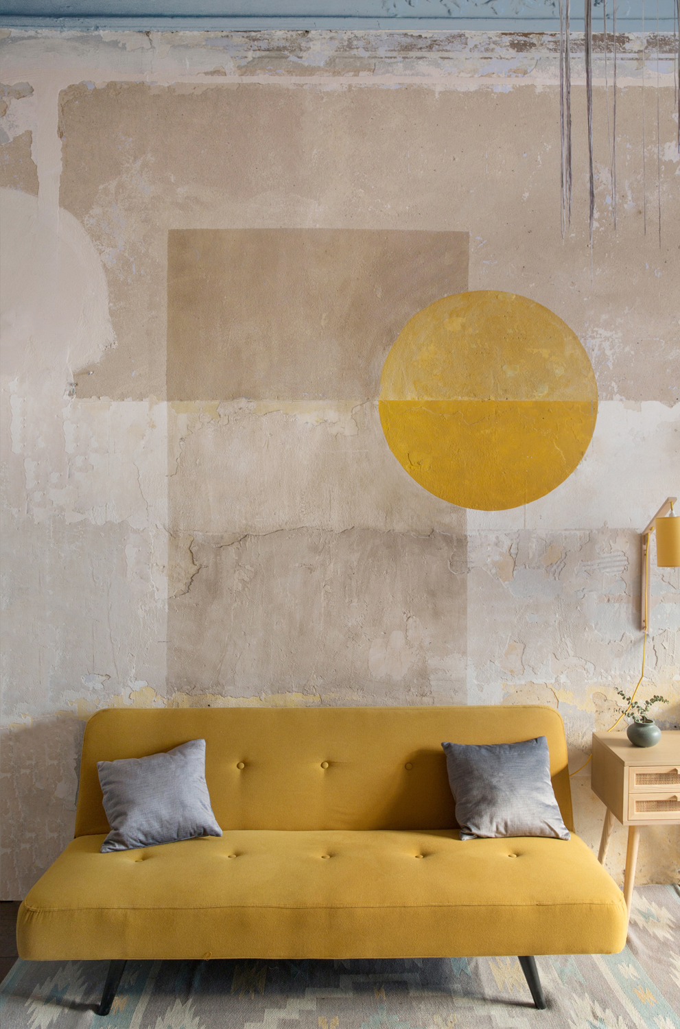 Yoga Schule Sprachen Language School project room interior design