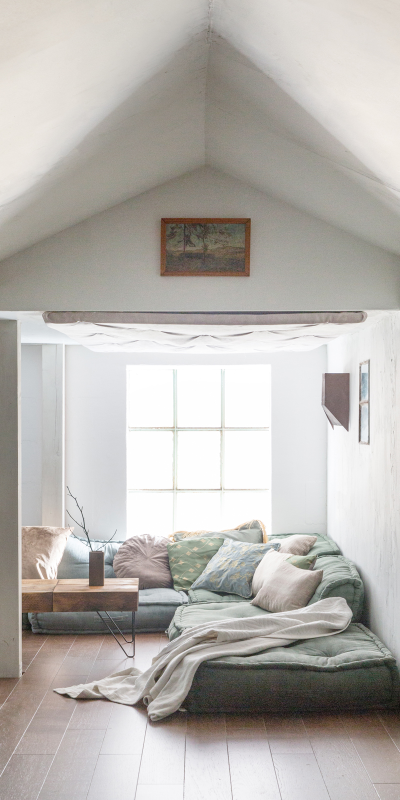 Atic Dachgeschoss ausgebauter Dachboden Interior Design Chilllounge