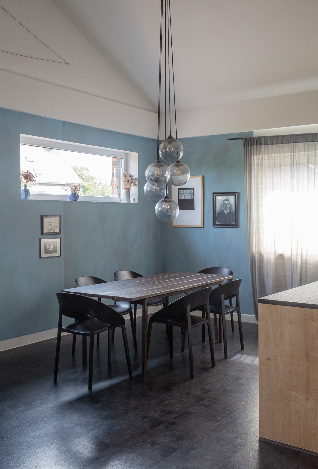 Farm Kitchen, Interieur, Interior Design, Ausstattung, Living, Wohnen, blue colors, Style, farm apartment, cozy home