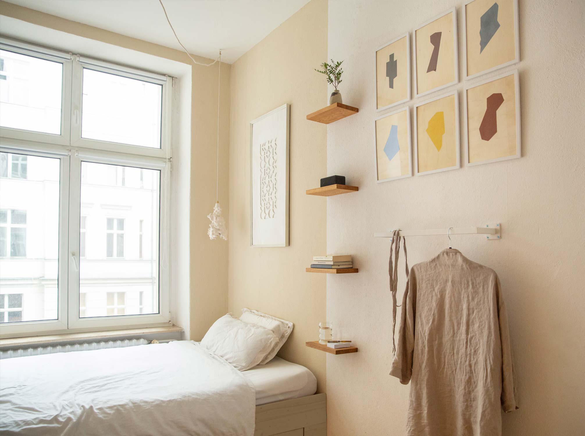 Interior Design, Interieur, Ausstattung, Living, Wohnen, Style, cozy home, pastel colors, Pastell Farben, location, bed room, Schlafzimmer