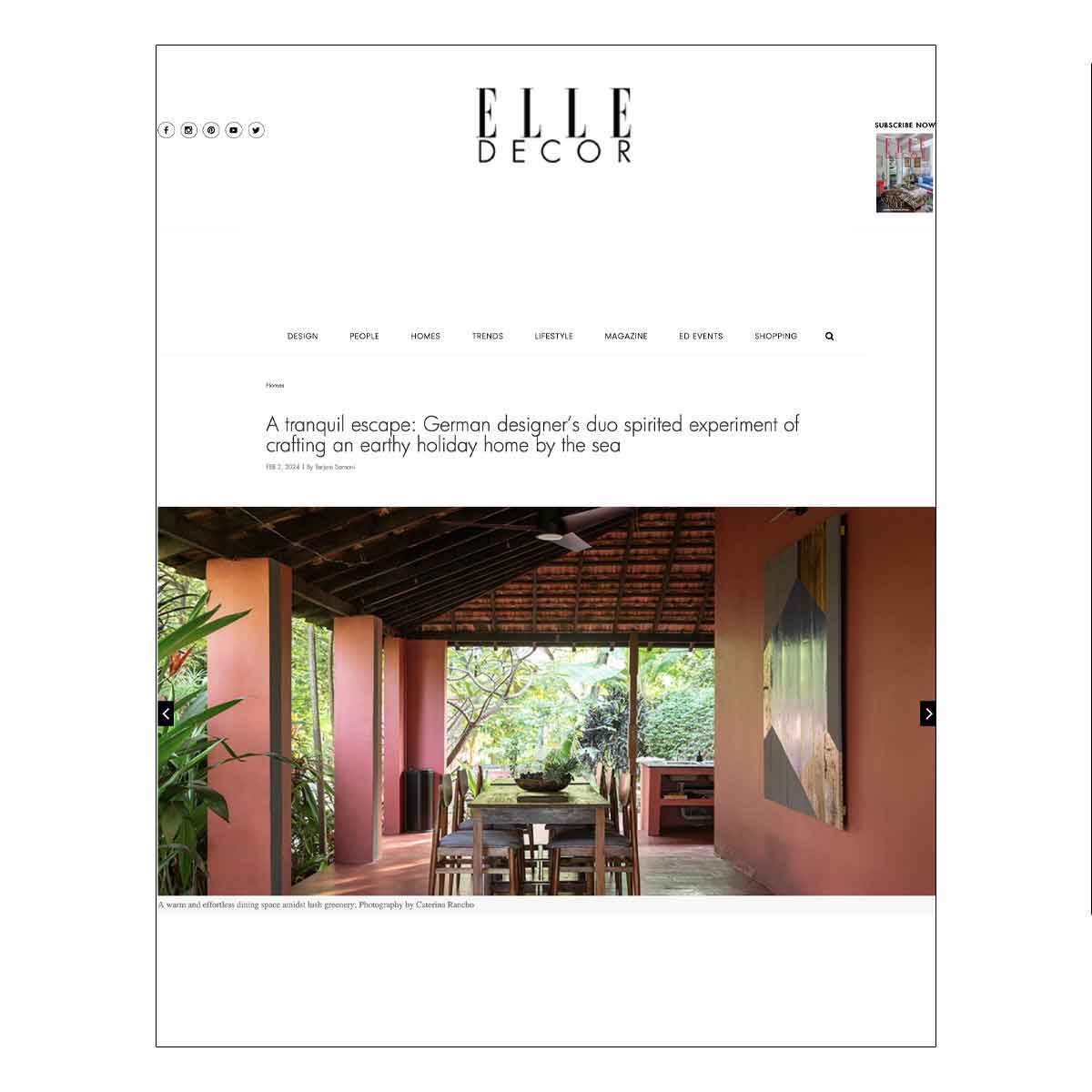 Elle Decoration Caterina Rancho