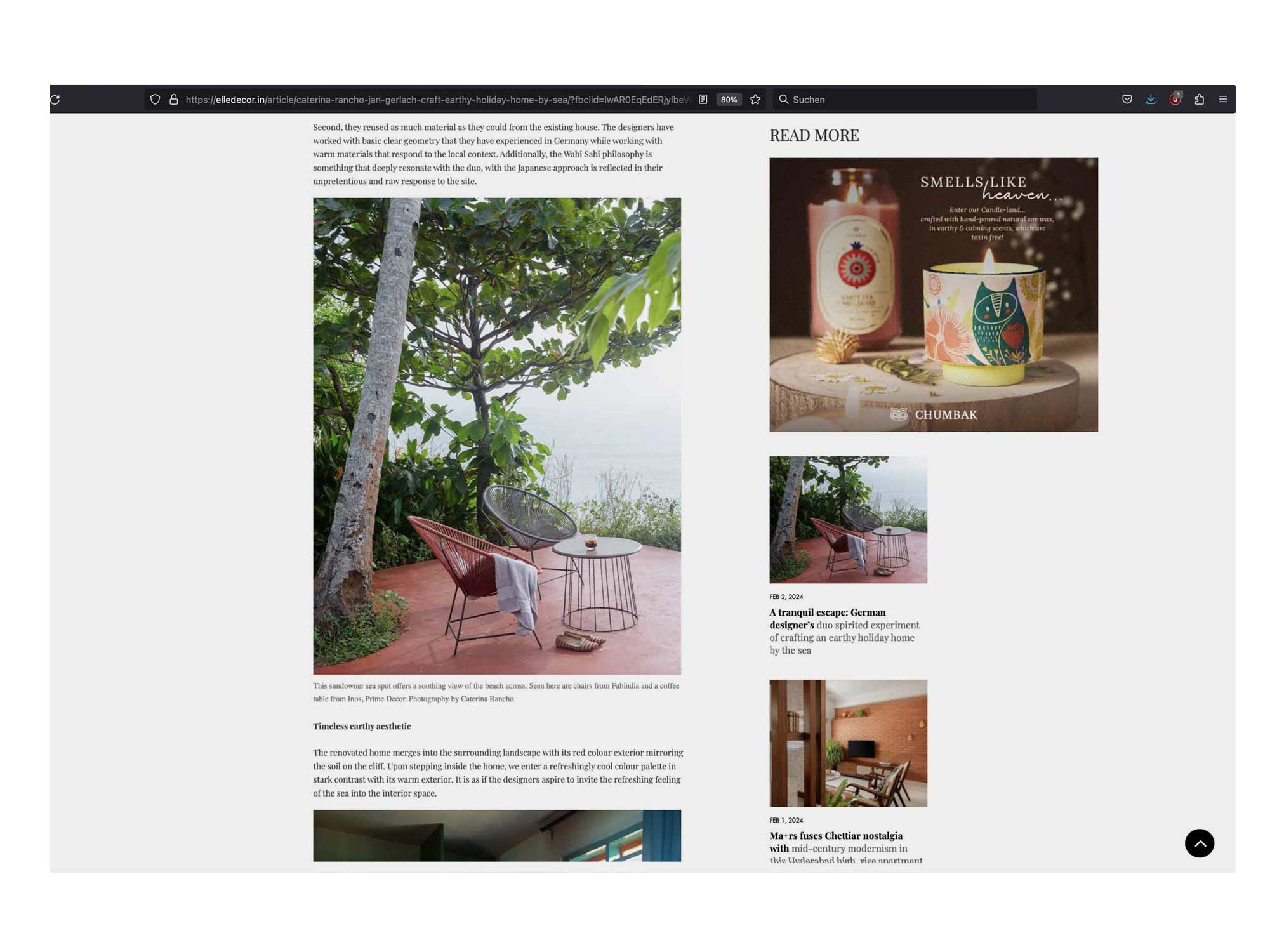 Elle Decoration Caterina Rancho