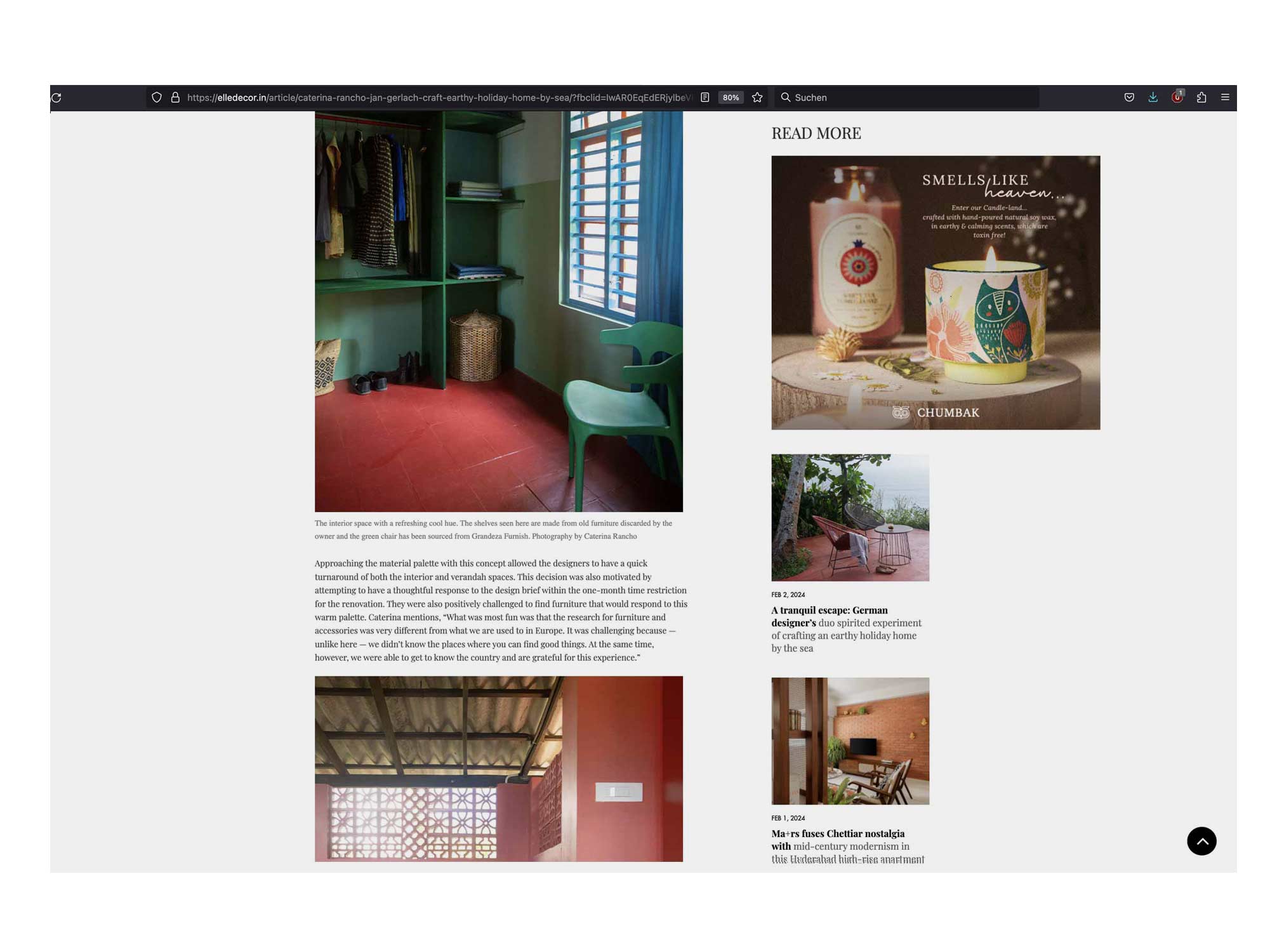 Elle Decoration Caterina Rancho